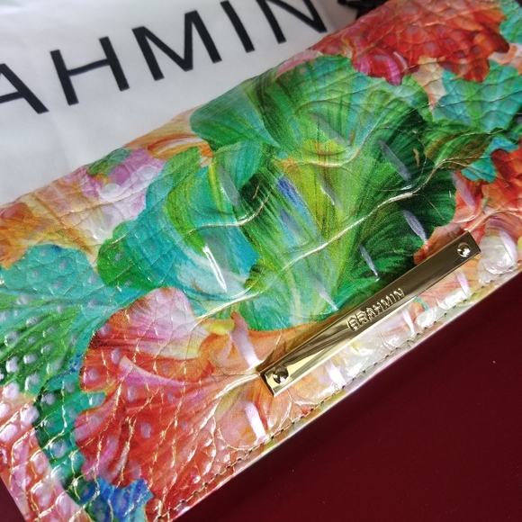 Brahmin Celia & Ady Wallet Set in Taffy Melbourne NWT - Picture 2 of 16